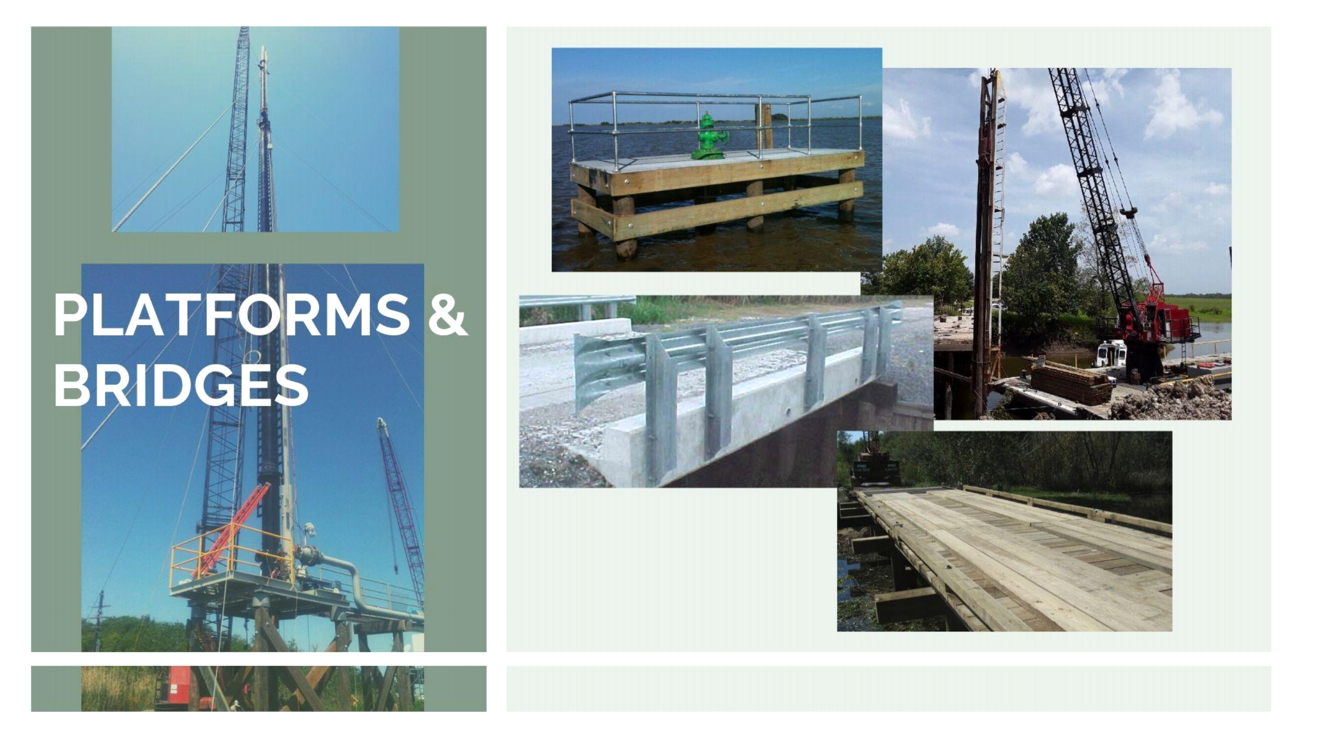 platform & bridges